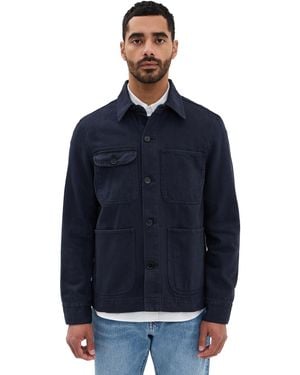 Alex Mill Garment Dyed Work Jacket - Blue