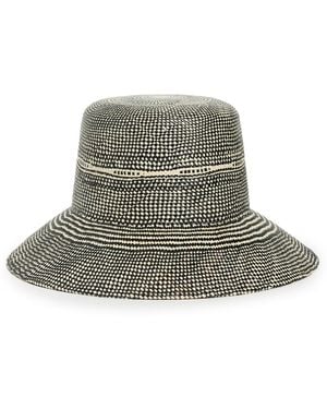 Brixton Lopez Panama Straw Bucket Hat - Multicolor