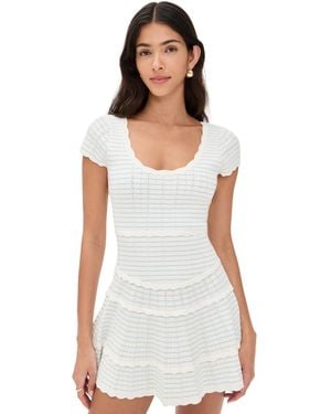 LoveShackFancy Elisavette Dress - Black