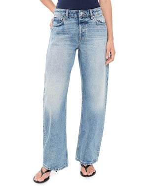 EB DENIM Shifter Bowed Jeans - Blue