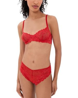 Natori Heavenly Convertible Bra - Red