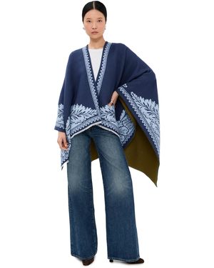 La DoubleJ Poncho - Blue