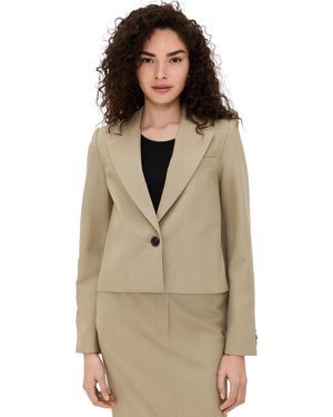 A.Emery A. Emery Adys Crop Blazer - Natural