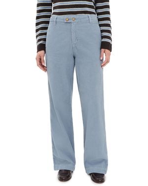 B Sides Relaxed Corduroy Pants - Blue