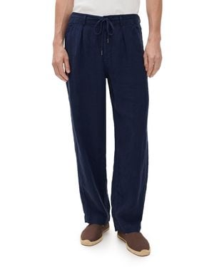 Polo Ralph Lauren Linen Easy Pants - Blue