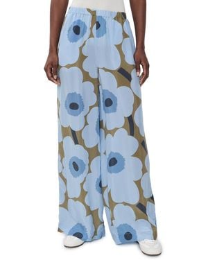 Marimekko Kaaos Unikko Pants - Blue