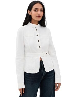Lioness Brooklyn Denim Jacket - White