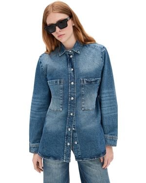 IRO Lydie Overshirt - Blue