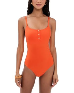 Stylest Dreamsculpt Swim One Piece - Orange