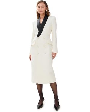 Wardrobe NYC Closet. Nyc Tuxedo Blazer Dress - White