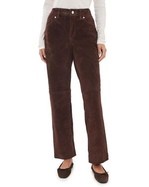 Blank NYC Stanton Straight Leg Pants - Brown