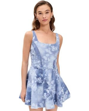 LoveShackFancy Piero Dress - Blue