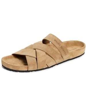 Wales Bonner Sandal Mules - White