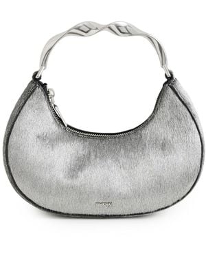 Jonathan Simkhai Nixi Calf Hair Twist Handle Bag - Grey