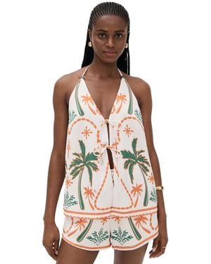 Seven Wonders Octavia Top - Red
