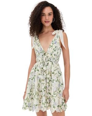 En Saison Charleston Mini Dress - White