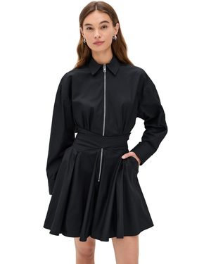 MSGM Long Sleeve Mini Dress - Black