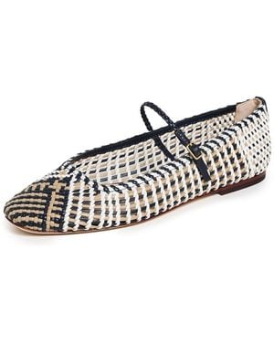 Veronica Beard Ellie Woven Flats - Multicolour