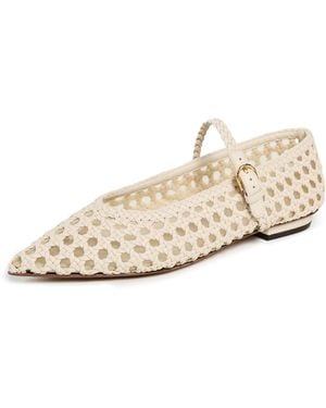 Ulla Johnson Crochet Flats - White