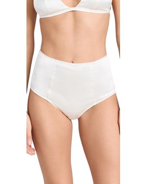 Kiki de Montparnasse Tous Les Jours High Waist Panties - White