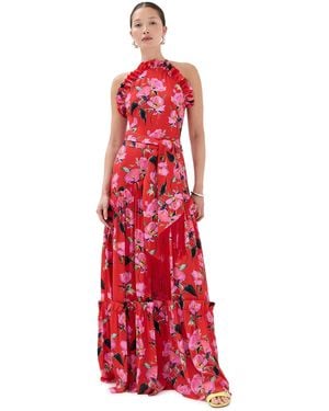 Borgo De Nor Tatiana Maxi Dress - Red