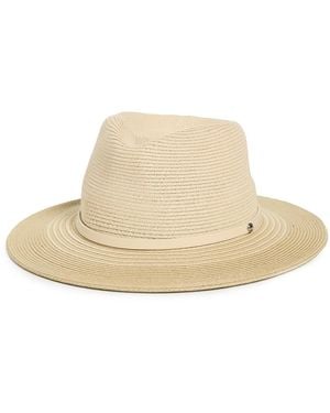 Rag & Bone City Straw Fedora - White