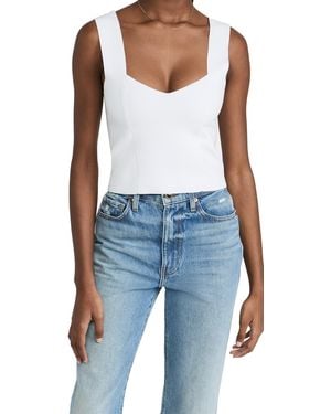 A.L.C. A. L.C. Jordana Crop Top - Blue