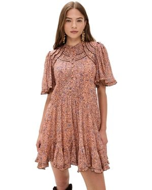 Isabel Marant Celyana Dress - Red
