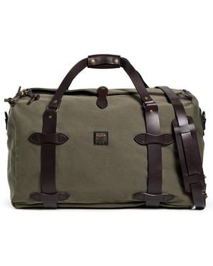 Filson Medium Rugged Twill Duffle Bag - Black