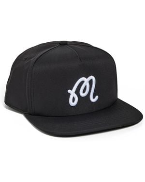 Malbon Golf Snapback Hat - Black
