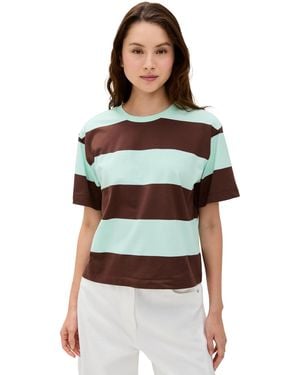 Le Bos Rory Striped Tee - Black
