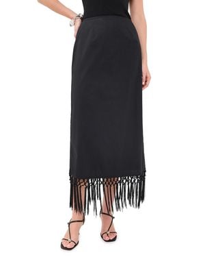 Vrg Grl Billie Midi Skirt - Black