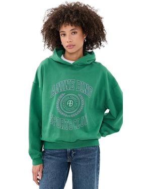 Anine Bing Harvey Collegiate Sweatshirt - Green