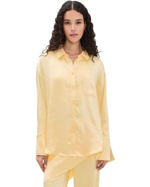 4th & Reckless Corbie Button Down Shirt - Orange