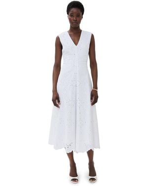 Veronica Beard Aven Dress - White