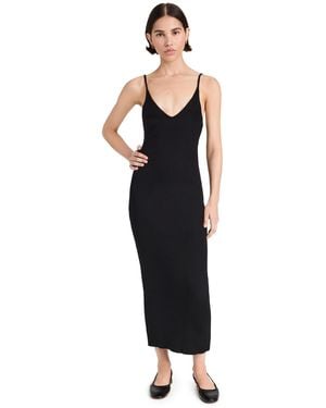 SABLYN Allison Ribbed Dress - Black