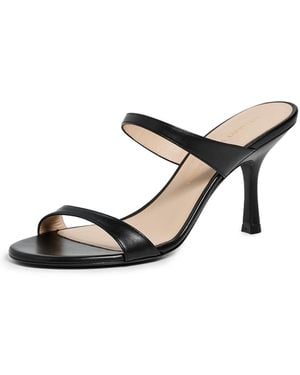 Stuart Weitzman Nudist Slides 85Mm - Black