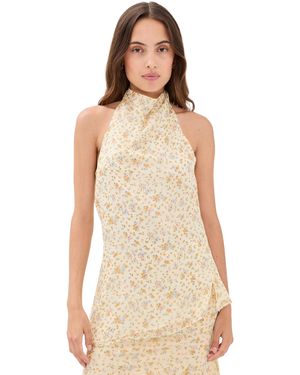 Lioness Sundown Halter Top - Natural
