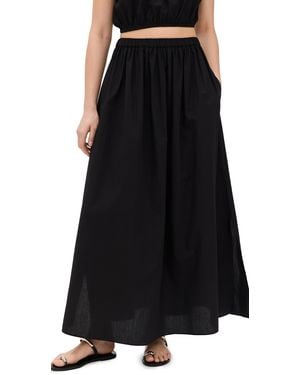Playa Lucila Maxi Skirt - Black