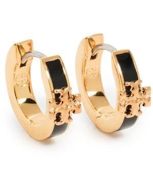 Tory Burch Hoop Earrings Kira - Metallic