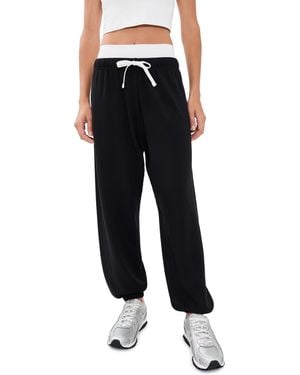 Splits59 Andie Dual Waist Sweatpants - Black