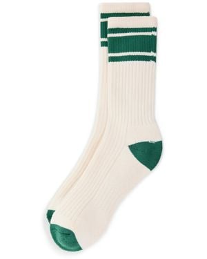 Ivy Ellis The Namath Crew Socks - Black
