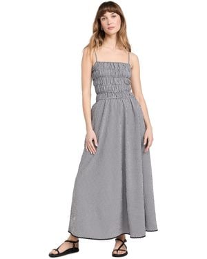 Solid & Striped The Delta Dress - Grey