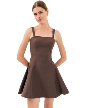 Jonathan Simkhai Sadie Mini Dress - Brown
