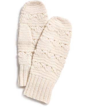 Sea Alena Knit Mittens - Natural