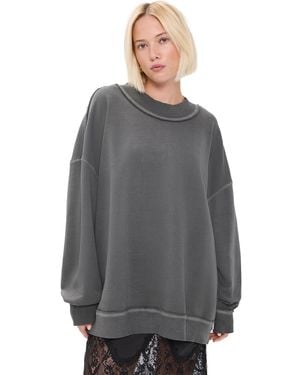 Free People Palm Springs Pullover - Gray