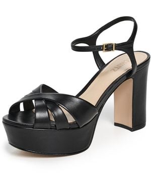SCHUTZ SHOES Keefa Platform Heels - Black
