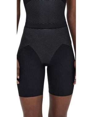 Spanx Midthigh Shorts - Blue