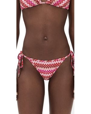 Ramy Brook Chevron Moriah Bottoms - Red