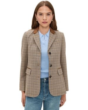 Rag & Bone Evia Plaid Blazer - Multicolor